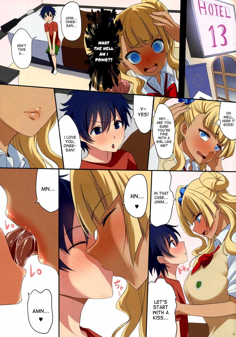 Hentai Manga Comic-Is It True That Cute Little Boys Are The Big Breasted Gal's Weakness?-Read-11